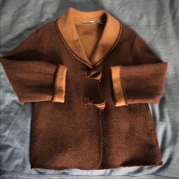 Marsh Landing Jacket S-M Wool Whipstitch Vintage - Picture 2 of 6